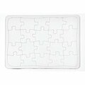Ashley Puzzle, Blnk, 7X10, White ASH10718